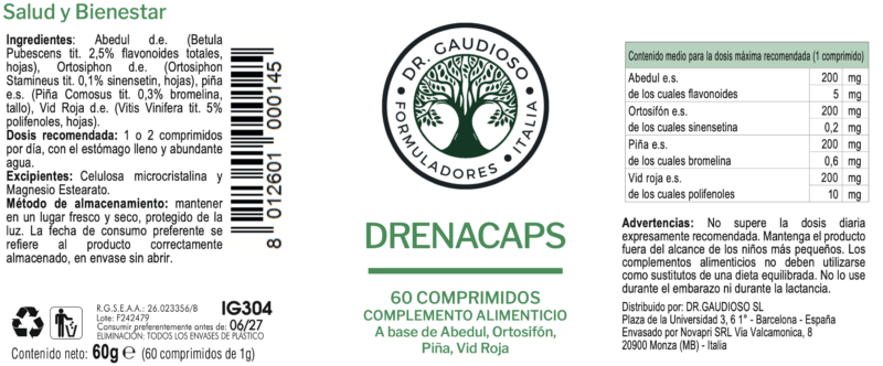 DRENACAPS