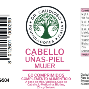IG504_01 CABELLO UÑAS PIEL MUJER
